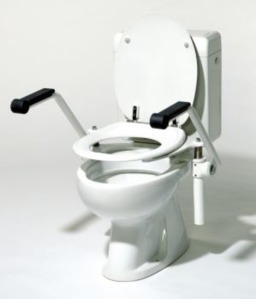 Toilettensitzerhöhung TH10 mit Armlehnen